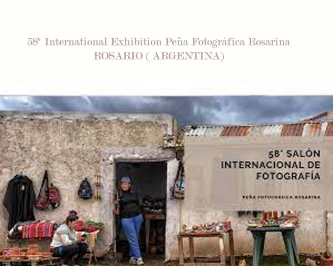 Alfredo Estefanía premiado en el 58º International Exhibition Peña Fotográfica Rosarina – ROSARIO ( ARGENTINA)