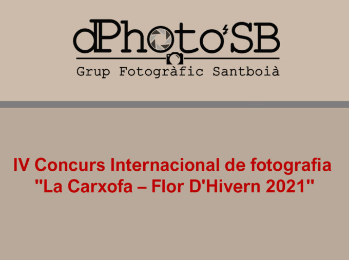 Josemi Díez premiado en el IV Concurs Internacional de fotografia  «La Carxofa – Flor D’Hivern 2021»