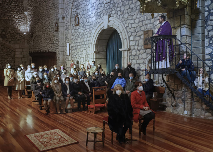 Presentación en Viguera la recreación fotográfica del «Sermón de la aldea» del Ortiz Echagüe