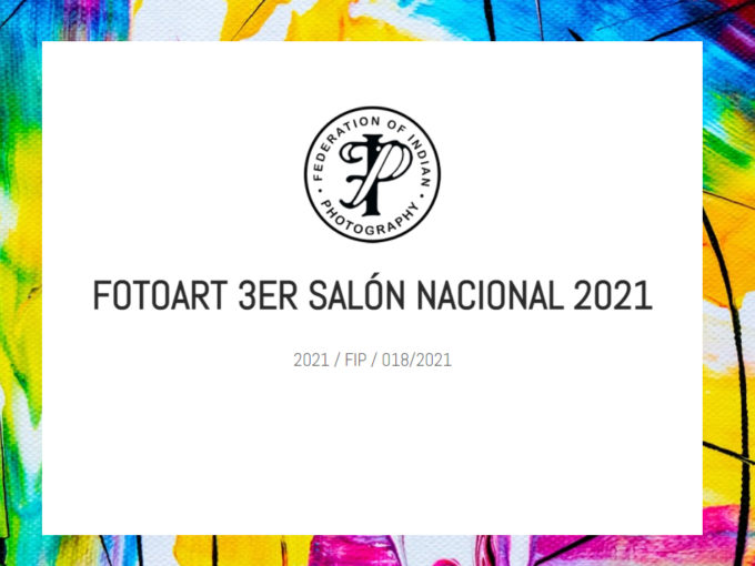 Josemi Diez Premiado en PHOTOART 1ST INTERNATIONAL SALON 2021 la INDIA