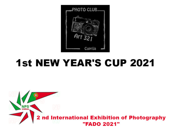 Alfredo Estefanía premiado en 1st NEW YEAR’S CUP 2021 y 2 nd International Exhibition of Photography «FADO 2021»