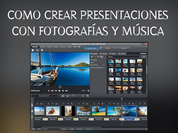 Taller fotográfico sobre » COMO CREAR PRESENTACIONES CON FOTOGRAFÍAS Y MÚSICA»