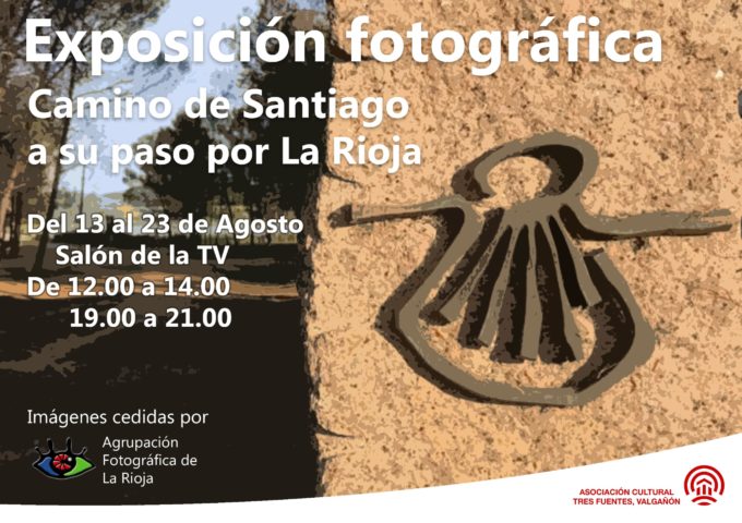 Exposición de Fotografía «CAMINO DE SANTIAGO A SU PASO POR LA RIOJA» en Valgañón