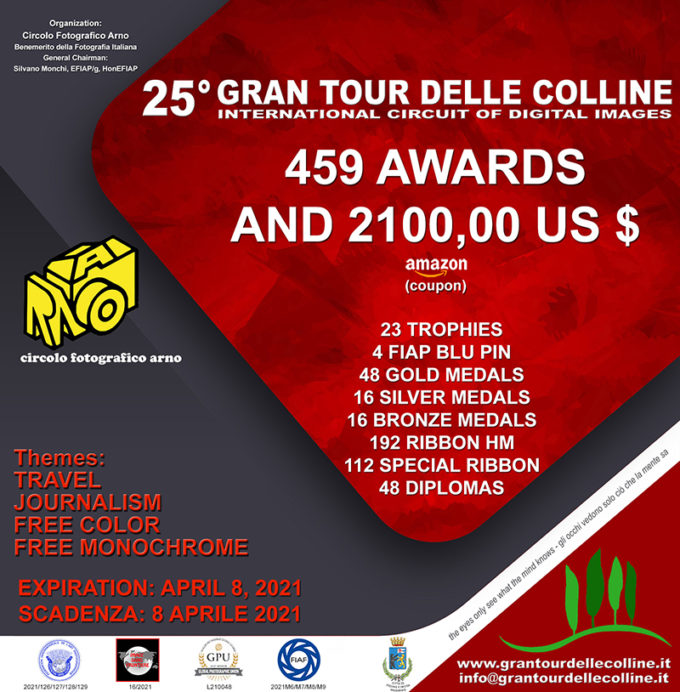 Bosco Mercadal premiado en el 25 ° Gran Tour delle Colline – 2021 de ITALIA
