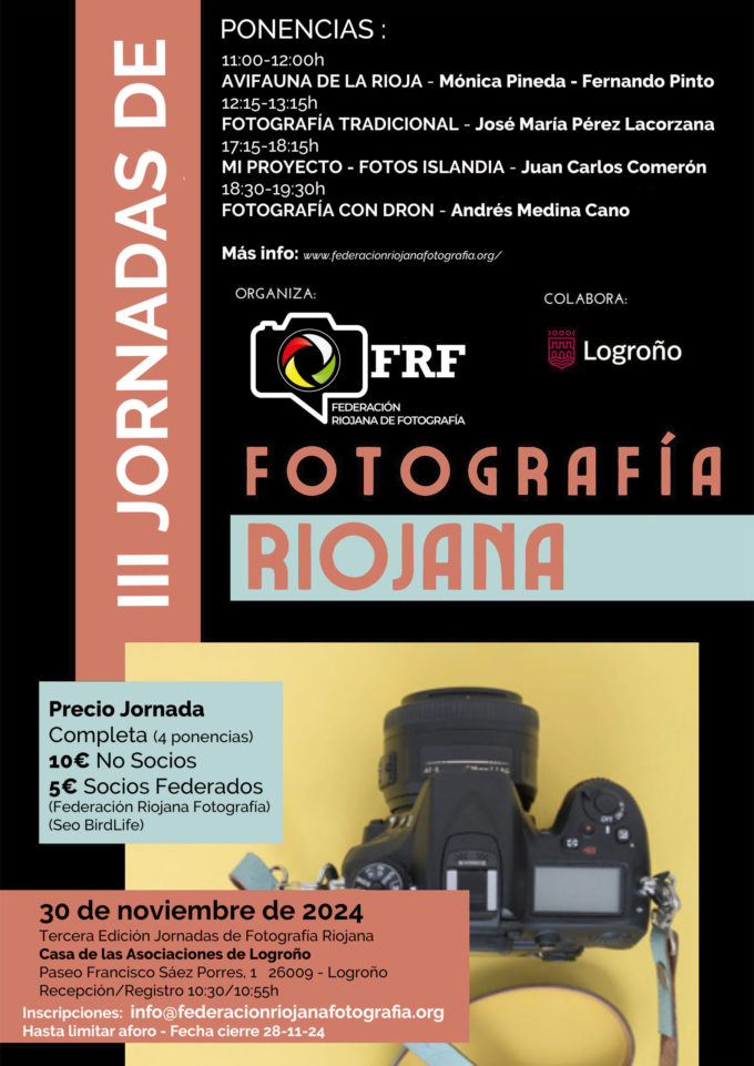 III Jornada de Fotografía Riojana