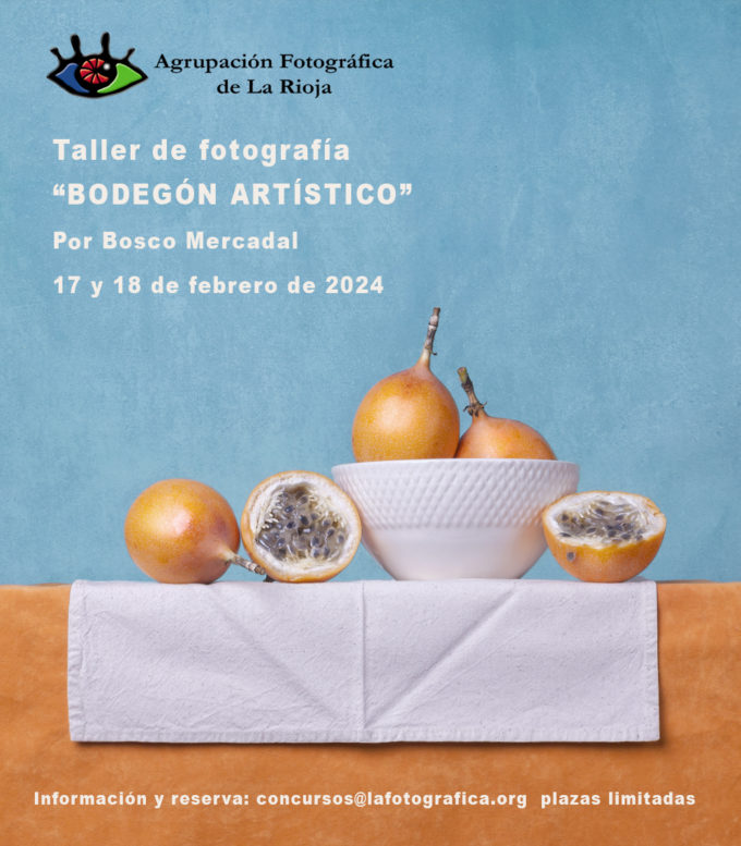 Taller de “BODEGÓN ARTÍSTICO”  Por Bosco Mercadal